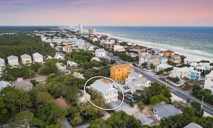 San Juan House | Coconut Cove - Luxury 30A Beach House in Seagrove with Private Pool