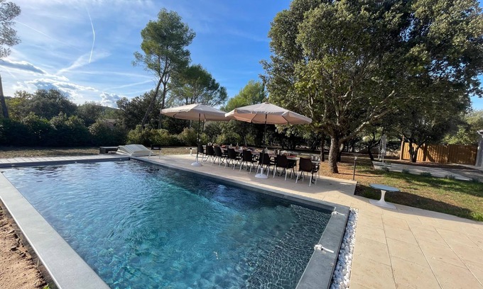 Fox-Amphoux House | Coeur de Lavande - Maison climatisée avec piscine