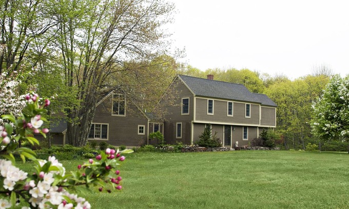 West Kennebunk House | Colonial Charm of Saltbox w/ Modern Interior, Beautiful Gardens, Great Location