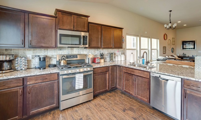 Northgate House | Colorado Springs Townhome w/Game Room & Mtn Views