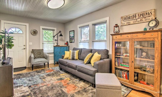 Downtown Colorado Springs House | Colorado Springs Bungalow - Walk to Downtown!