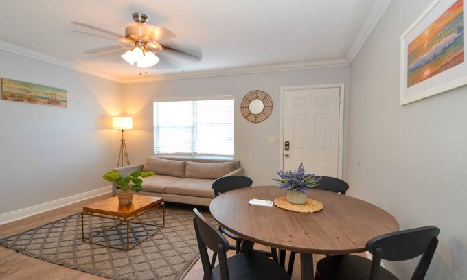 Virginia Park Apartment | Colorful 2BR by Virginia Park w/Work Desk + Garden