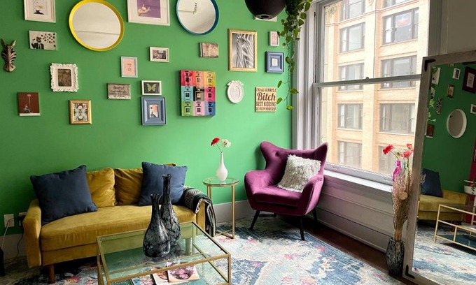 Verdugo Viejo Apartment | Colorful Downtown LA Spacious bohemian loft