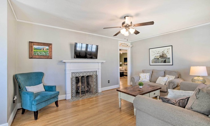 Columbia House | Columbia Vacation Rental < 2 Mi to University