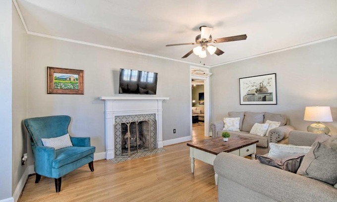 Columbia House | Columbia Vacation Rental Less Than 2 Mi to University