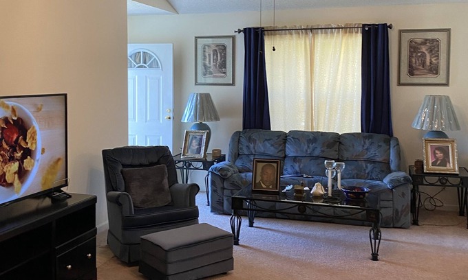 Macon House | Come on, relax and kick your heels up after a long days work or walk.