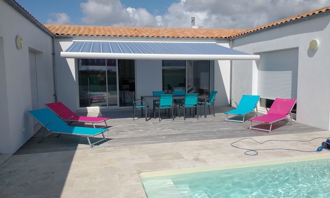 Cheray Villa | Come relax in Oléron in a villa of character, Oléronette.