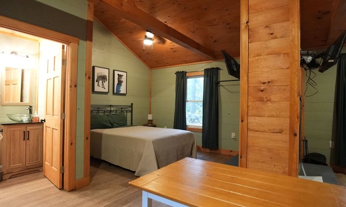 Logan Cabin | Come see our neck of the woods in The Forest Aisle cabin