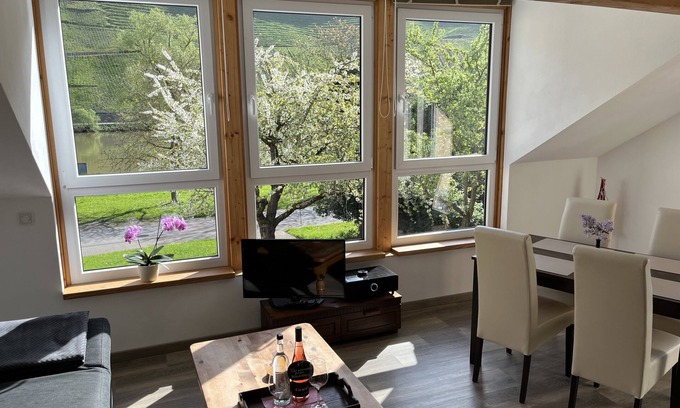 Wolf Apartment | Comfortable apartment, plus a balcony with stunning river view