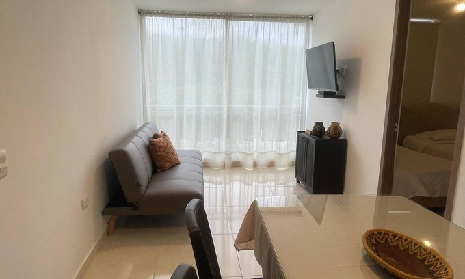 Miramar Apartment | Comfortable and central apartment in Barranquilla 2-bedroom with AC.