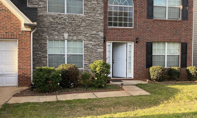 Jonesboro House | Comfortable Bedroom and Full Bathroom