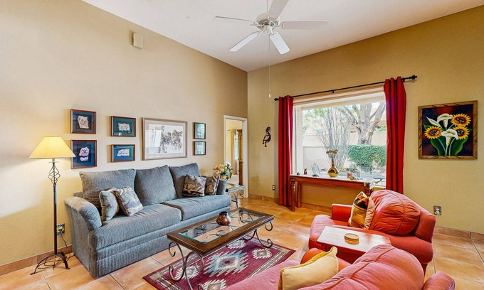 Vistoso Hills House | Comfortable getaway with hot tub, pool, private BBQ & full kitchen
