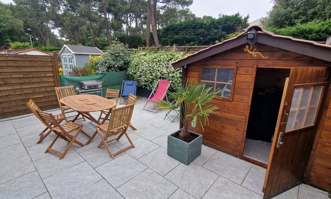La Palmyre Villa | Comfortable house 6 P in residence, 300 meters from the center