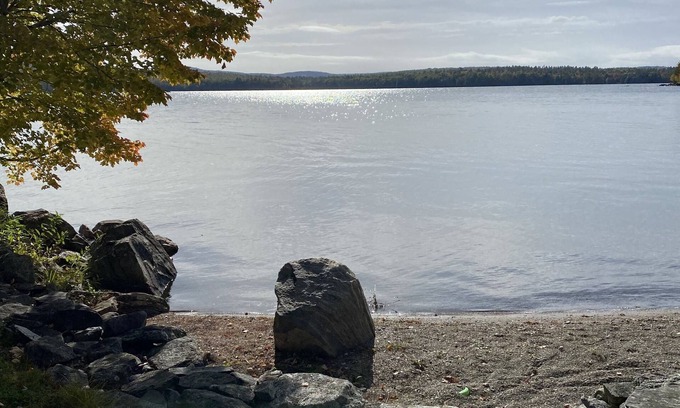 Orrington House | Comfortable lakefront house with hot tub
