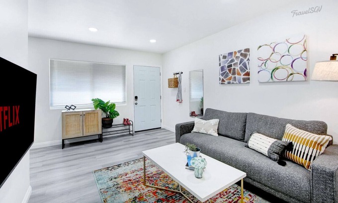Monterey Park Apartment | Comfy 1BR Home + Parking + Near DTLA #TravelSGV