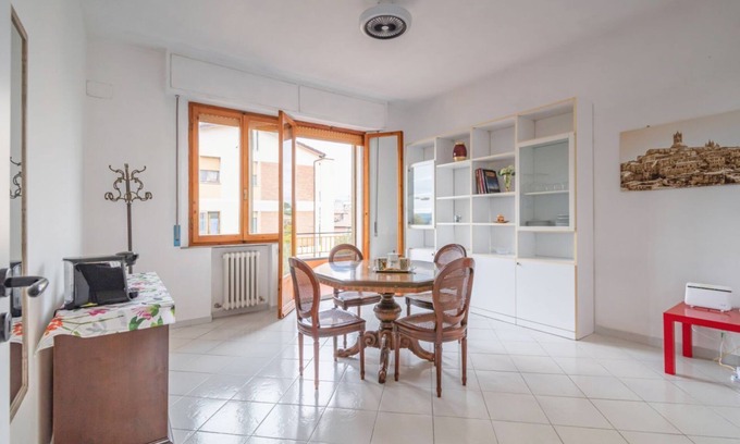 Siena Apartment | Comfy Flat Steps Away from Siena Station!
