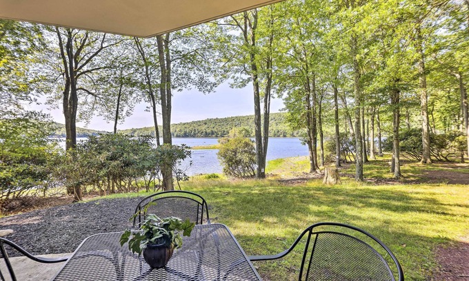 Lake Harmony Condo | Community Beach Access: Lake Harmony Condo!