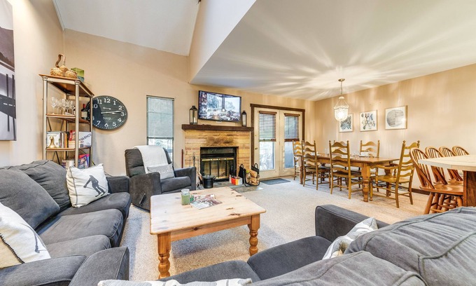 Lake Harmony House | Community Beach Access: Lake Harmony Townhome
