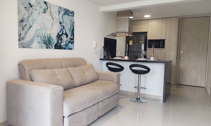 Menga Apartment | Comodo, Nuevo y Moderno Loft, Cerca a Chipichape
