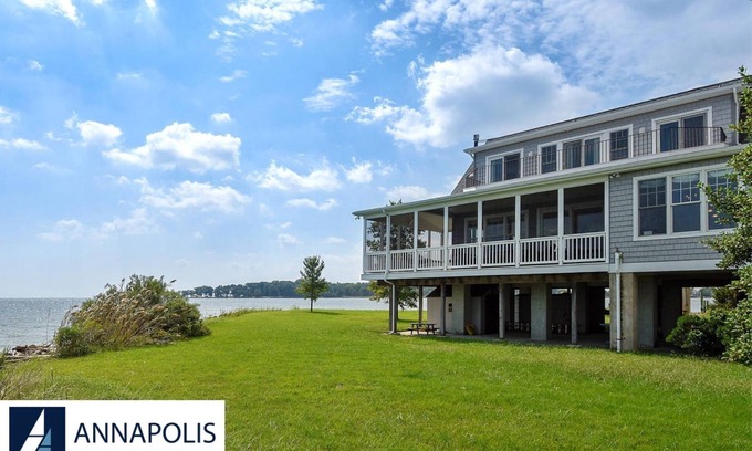 Arundel on the Bay House | Complete WATERFRONT LIVING! 5 BR in Quiet Waterfront Community