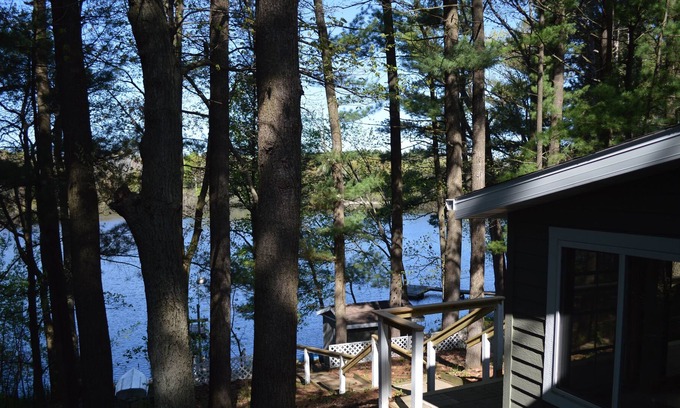 Waupaca Cottage | Completely Refinished Vintage Chain of Lakes Cottage!