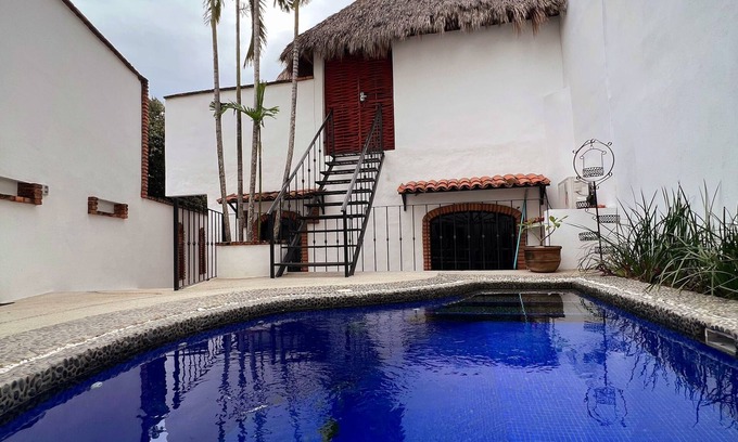 Sayulita Apartment | Complimentary 1 hr Massage in our Traditional Open-Air Palapa w/Private Pool