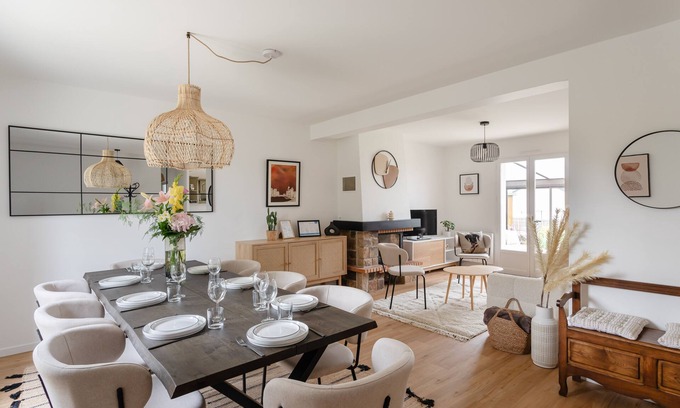 La Richardais House | Comtesse Lili - Maison proche de la mer, jardin