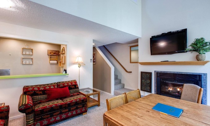 Glacier Condo | Condo #38 - Wi-Fi - Fireplace - Sleeps 6
