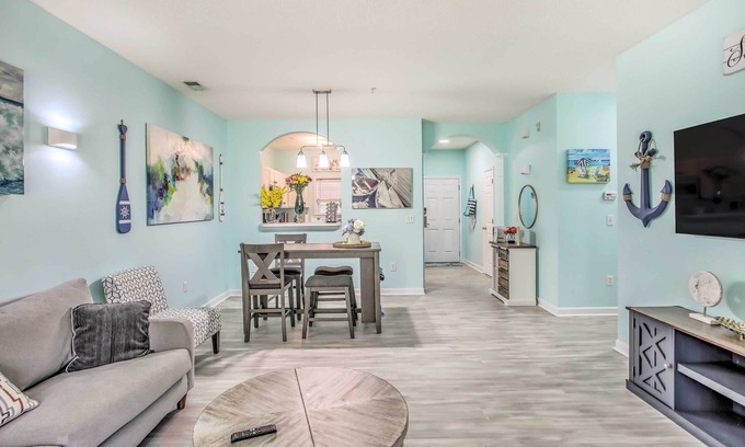 North Myrtle Beach Condo | Condo at Barefoot Golf Resort w/Shuttle to Beach!