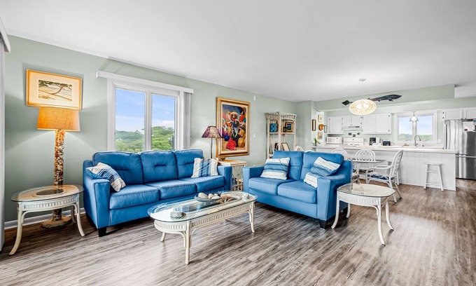 Indian Beach Condo | Condo in Oceanfront Complex with seasonal community pool.