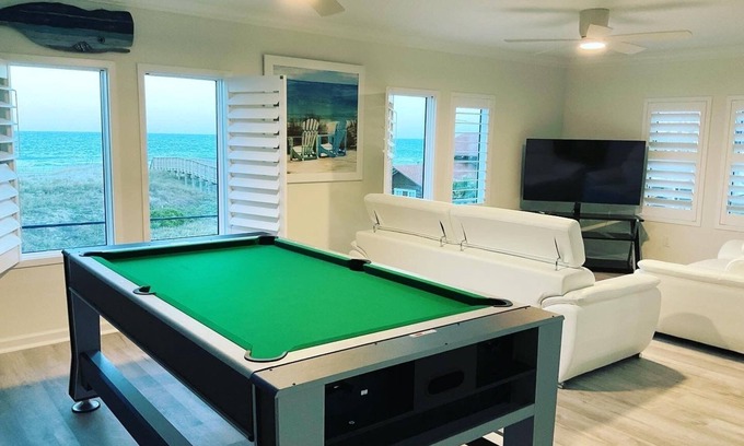 Ocean Cay Apartment | Condo with wide-open ocean views and only steps from beach