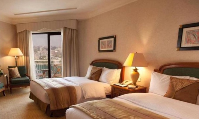 Downtown Cairo Bed & Breakfast | Conrad Cairo,twin classic Room, Partial Nile View