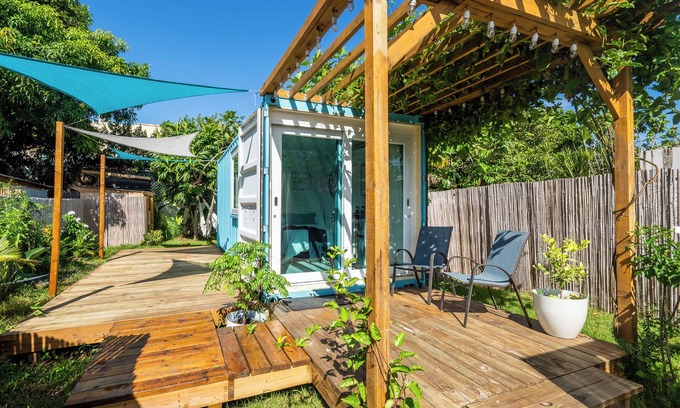 Loiza House | Container Home Glamping by the Beach!