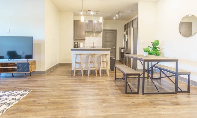 Hurstbourne Apartment | Contemporary 2BR Suite | Pool, Parking + Gym A