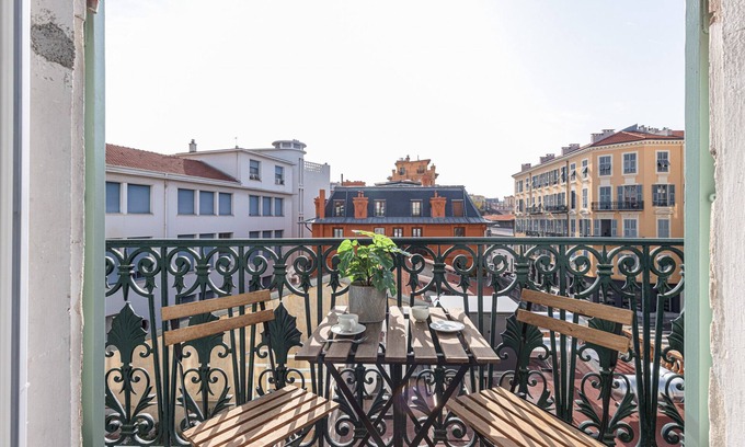 Lepante Quarter Apartment | Contemporary studio in the heart of Nice - A/C
