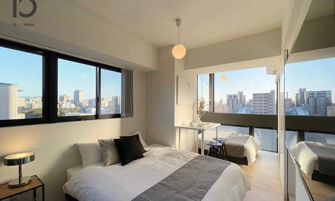Hiroshima City Centre Apartment | Convenient Studio, Walk to Peace Park & Shops