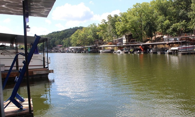 Rocky Mount Cabin | Cool Little Lake Cabin with Private Dock in Rocky Mount