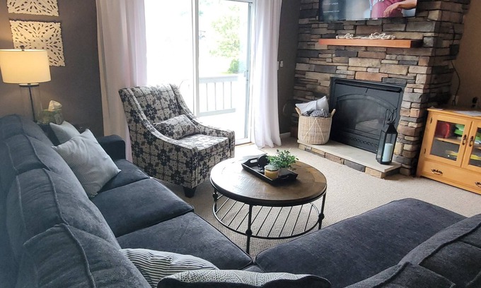 Ellicottville House | Cool & Quiet Condo–Walk to Town, AC & Balcony. Across street from Holiday Resort