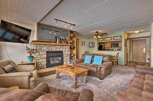 Copper Mountain Village Apartment | Copper Mountain Condo Walk to American Eagle Lift