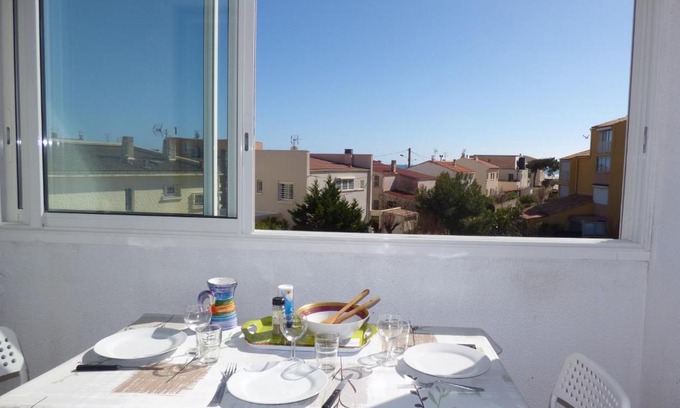 Fleury Apartment | Coquet Studio Cabine, Les Balcons de la Méditerranée, Narbonne Plage