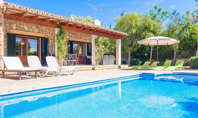 Crestatx Villa | Correfoc - Villa With Private Pool In Sa Pobla