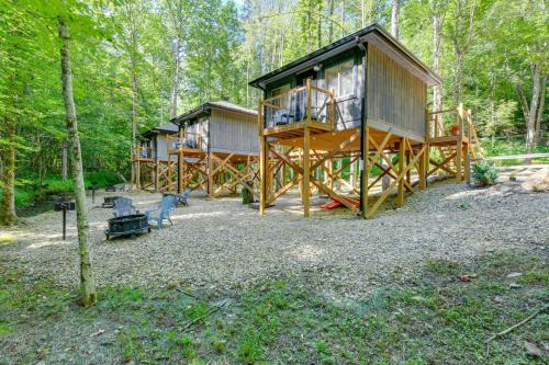 Cosby Apartment | Cosby Wilderness Cabin Studio with Fire Pit