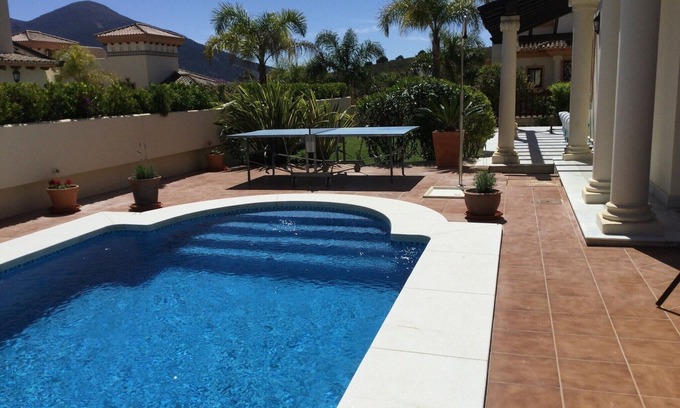 Coin Villa | Costa Del Sol. Beautiful four bedroom villa with stunning views and private pool