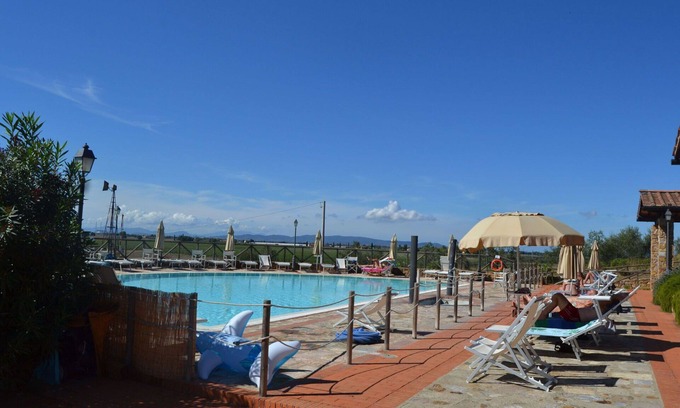 Casalappi Other | Cosy apartment for 4 guests with pool, A/C, TV, panoramic view and parking