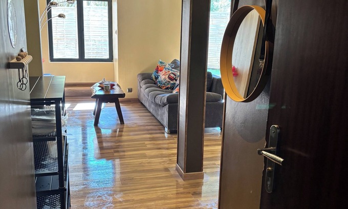 Sallanches Apartment | Cosy apartment with sunny terrace 3 mns from town center