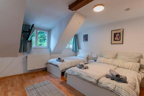 Biebrich Apartment | Cosy Old Studio at Schlosspark