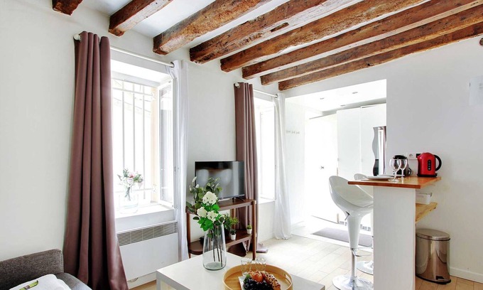 5th Arrondissement Apartment | Cosy Studio 2P - Rue Mouffetard