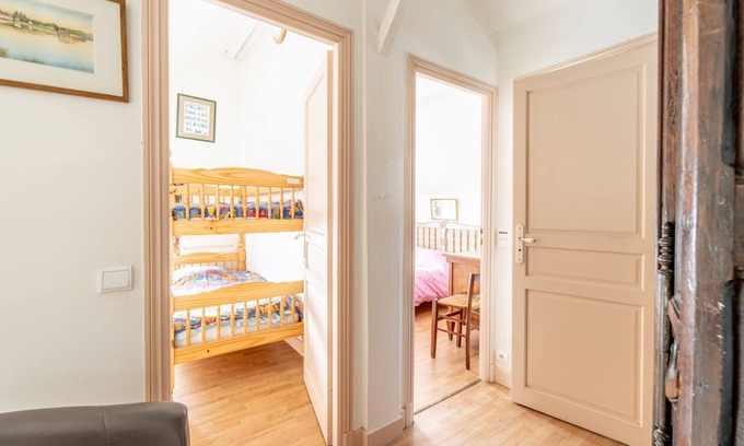 La Barre-de-Monts House | Cottage 'Gite Du Logis Du Capitaine' with Private Garden and Wi-Fi