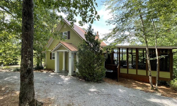 Crane Hill House | Cottage in the Cove - Privacy/View/Screened Porch/Outdoor Cooking/Dock