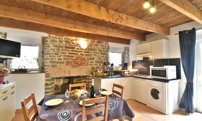 Sains Cottage | Cottage in the heart of the Bay of Mont Saint Michel 2/4 people